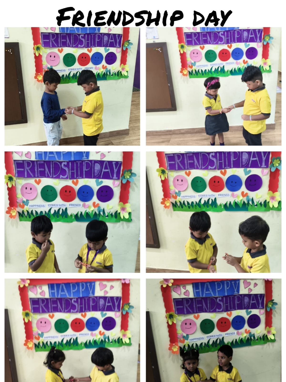 International Day of Friendship at Kidzee Jayanthi Nagar, Horamavu
