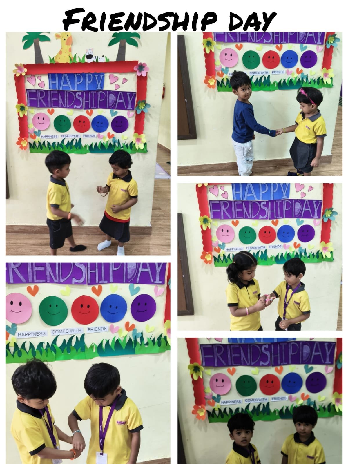 International Day of Friendship at Kidzee Jayanthi Nagar, Horamavu