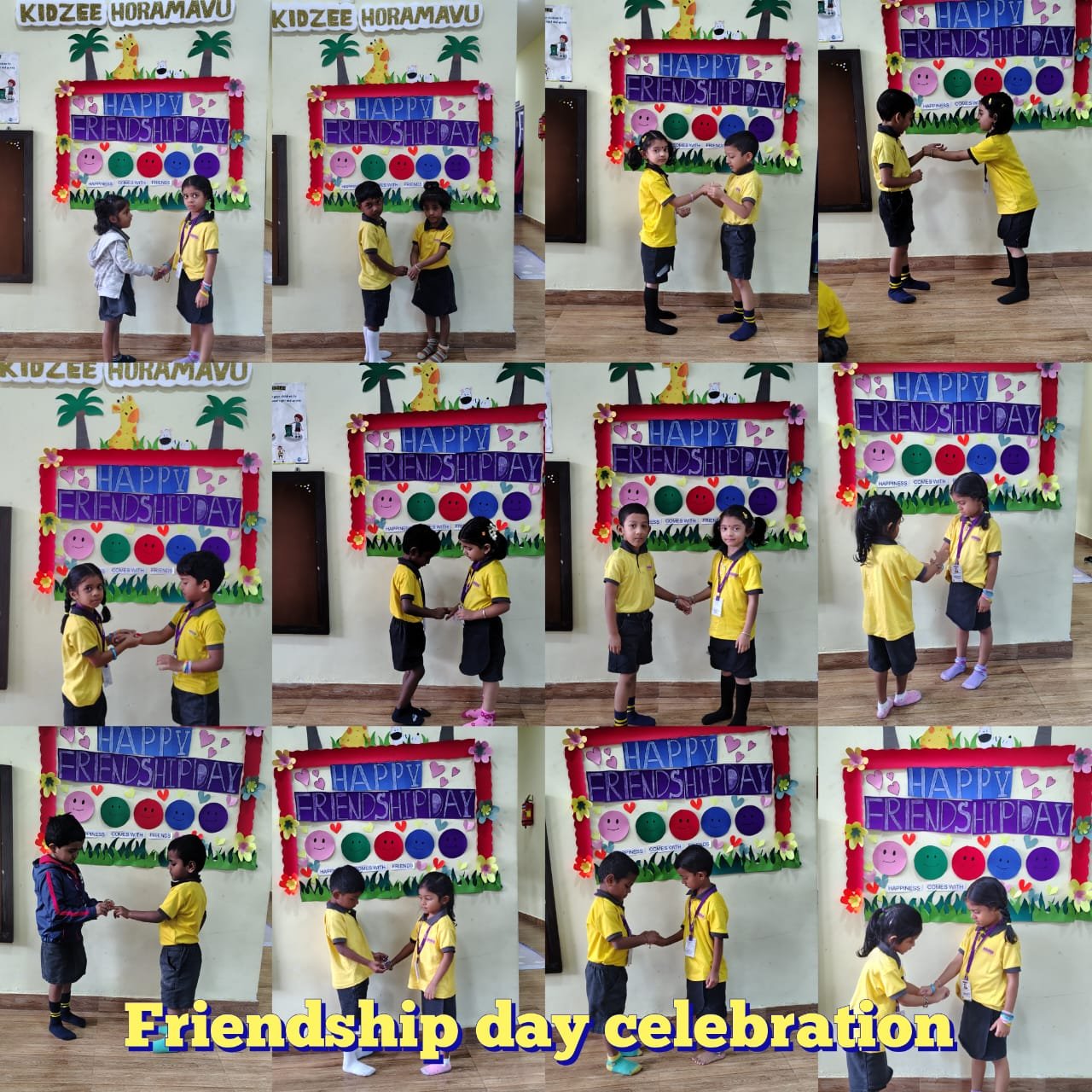 International Day of Friendship at Kidzee Jayanthi Nagar, Horamavu
