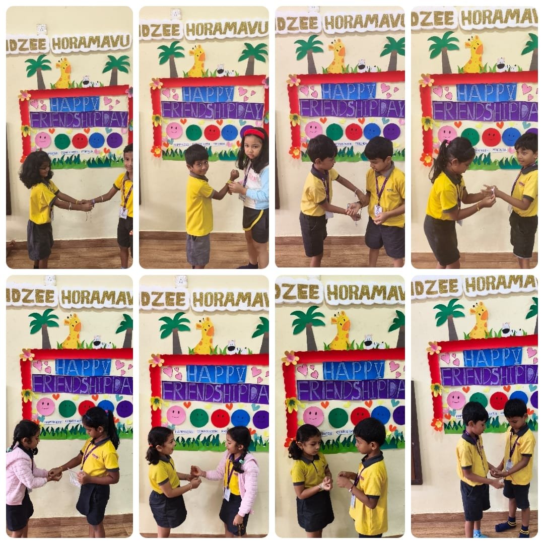 International Day of Friendship at Kidzee Jayanthi Nagar, Horamavu